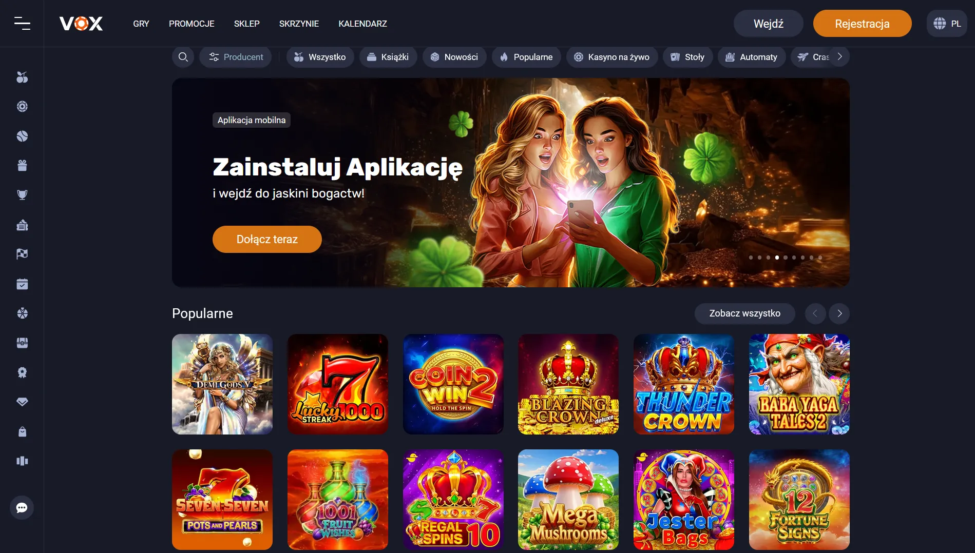 Vox Casino logowanie na smartfonie — przeglądarka i aplikacja mobilna